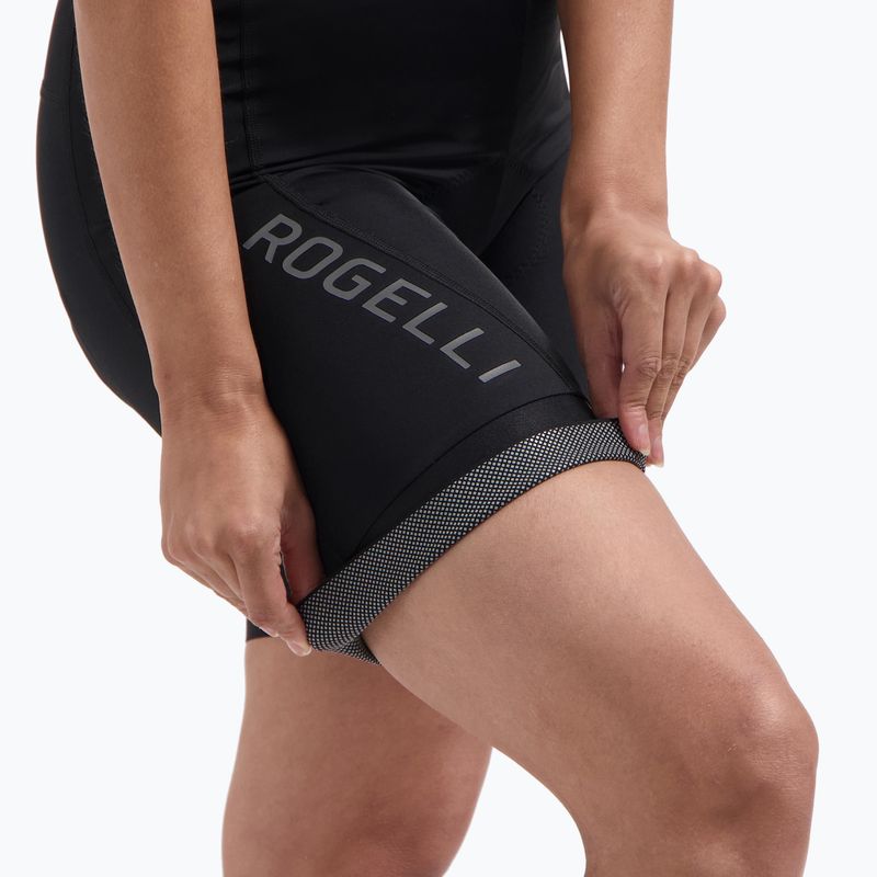 Шорти велосипедні жіночі Rogelli Essential III Bib Short black 5