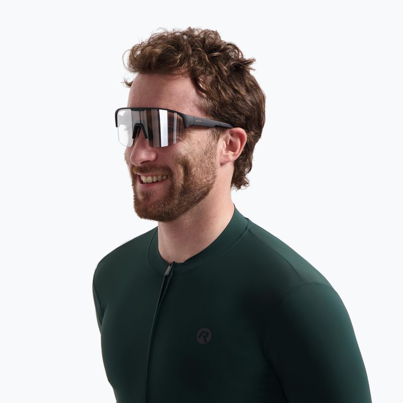 Окуляри сонцезахисні Rogelli Mirage Photochromatic black/silver mirror 3