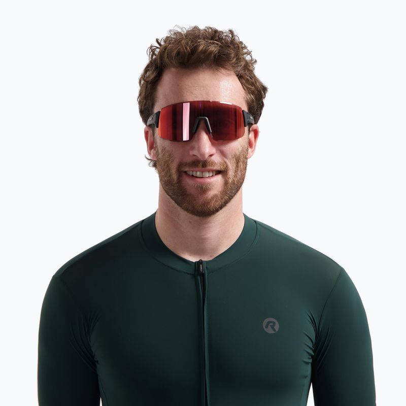 Окуляри сонцезахисні Rogelli Swift Full Revo black/red full revo 2