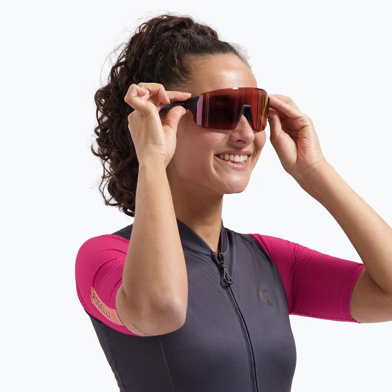 Окуляри сонцезахисні Rogelli Swift Full Revo black/red full revo 7