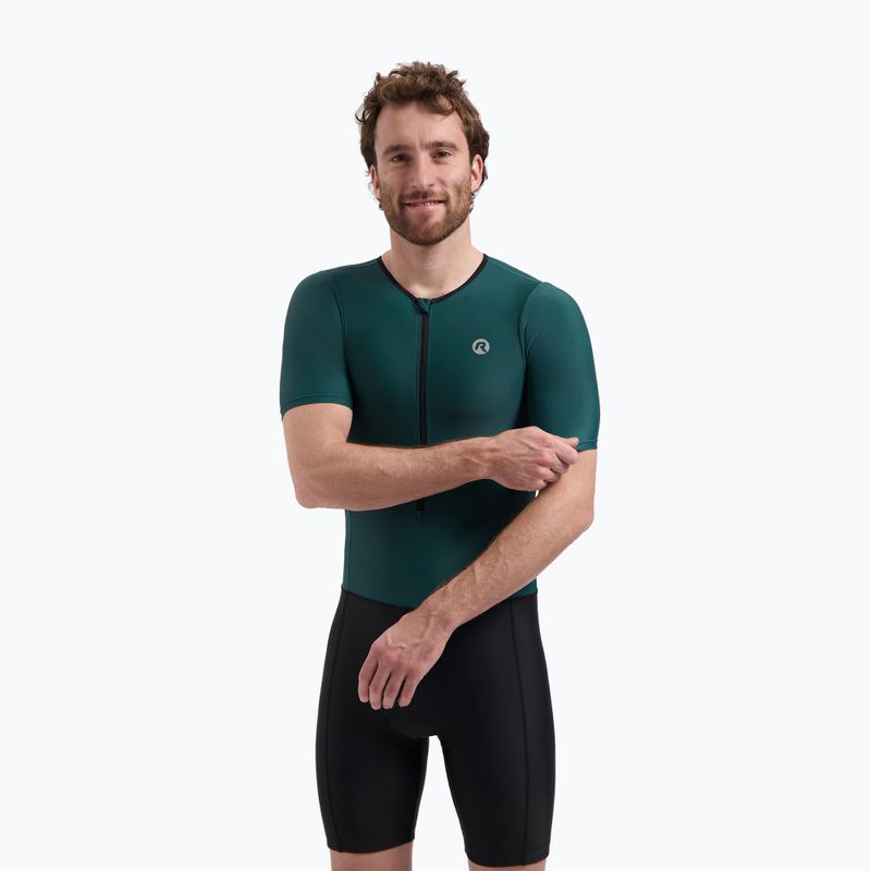 Триатлонний комбінезон Rogelli Florida Tri Suit black/dark teal 3