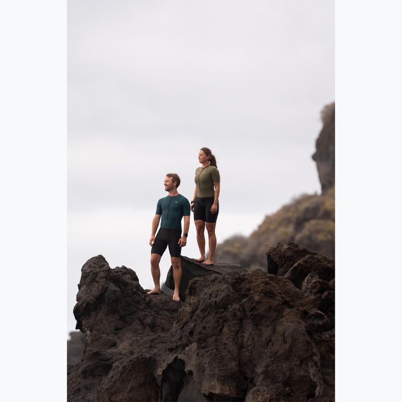 Комбінезон для тріатлону Rogelli Florida Tri Suit black/army green 14