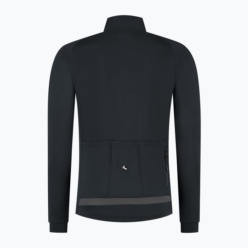 Лонгслів велосипедний чоловічий Rogelli Essential Light black 6