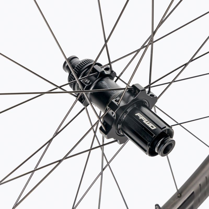 Колеса велосипедні FFWD Carbon Tyro FCC SP 24H/24H DBCL 12 mm TA 11SP Shimano grey 2