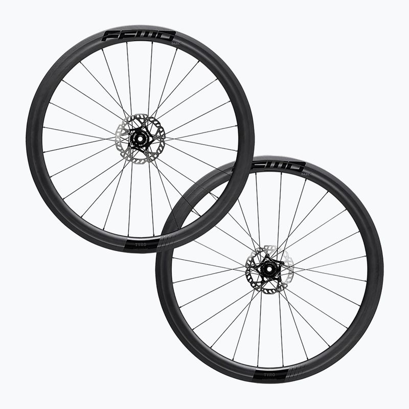Колеса велосипедні FFWD Carbon Tyro FCC SP 24H/24H DBCL 12 mm TA 11SP Shimano grey 7
