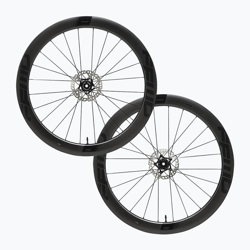 Колеса велосипедні FFWD Carbon RYOT55 FCC SP 24H/24H MBL DBCL 12 mm TA 11SP Shimano 8
