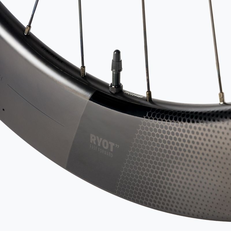 Колеса велосипедні FFWD Carbon RYOT77 FCC SP 24H/24H MBL DBCL 12 mm TA Shimano 3