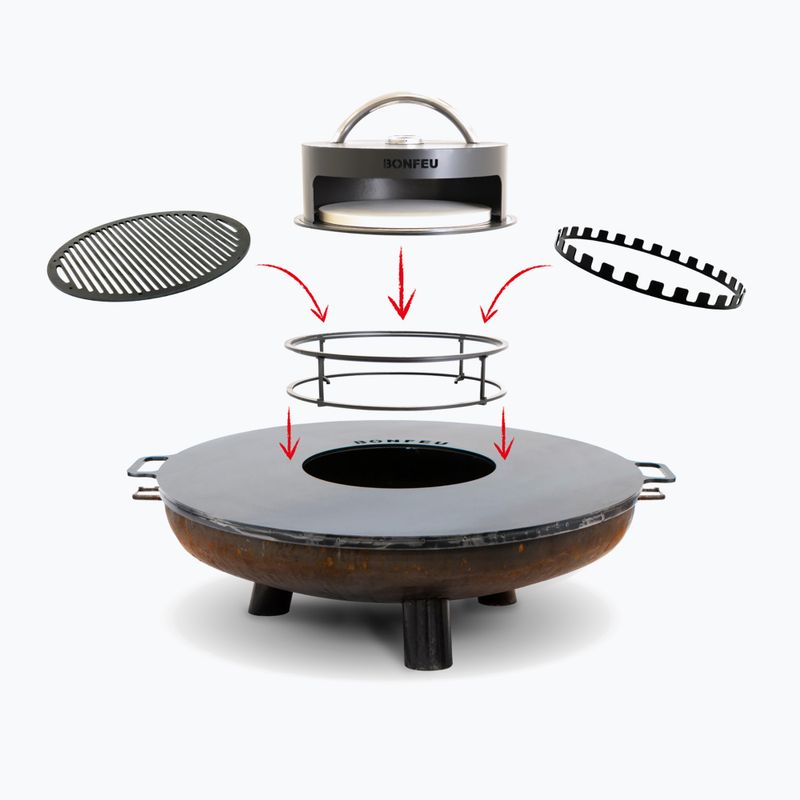 Вогнище садове BonFeu BonBowl Plus 100 cm 2