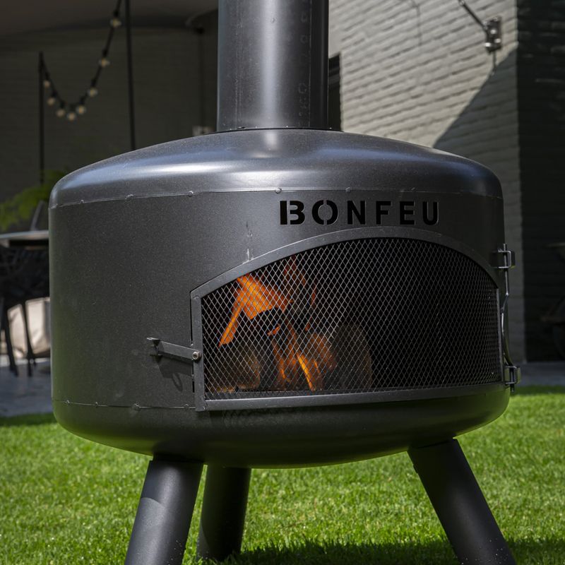  Камін садовий BonFeu BonGiro black 8