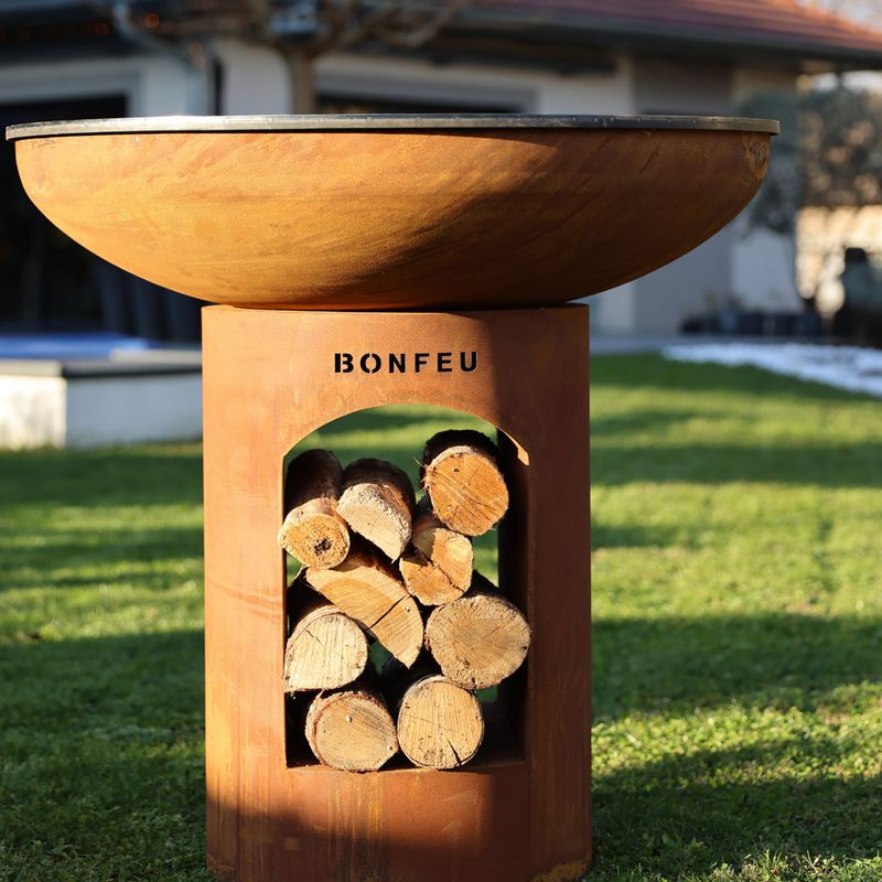 Вогнище садове BonFeu BonBaza 10002R corten 7