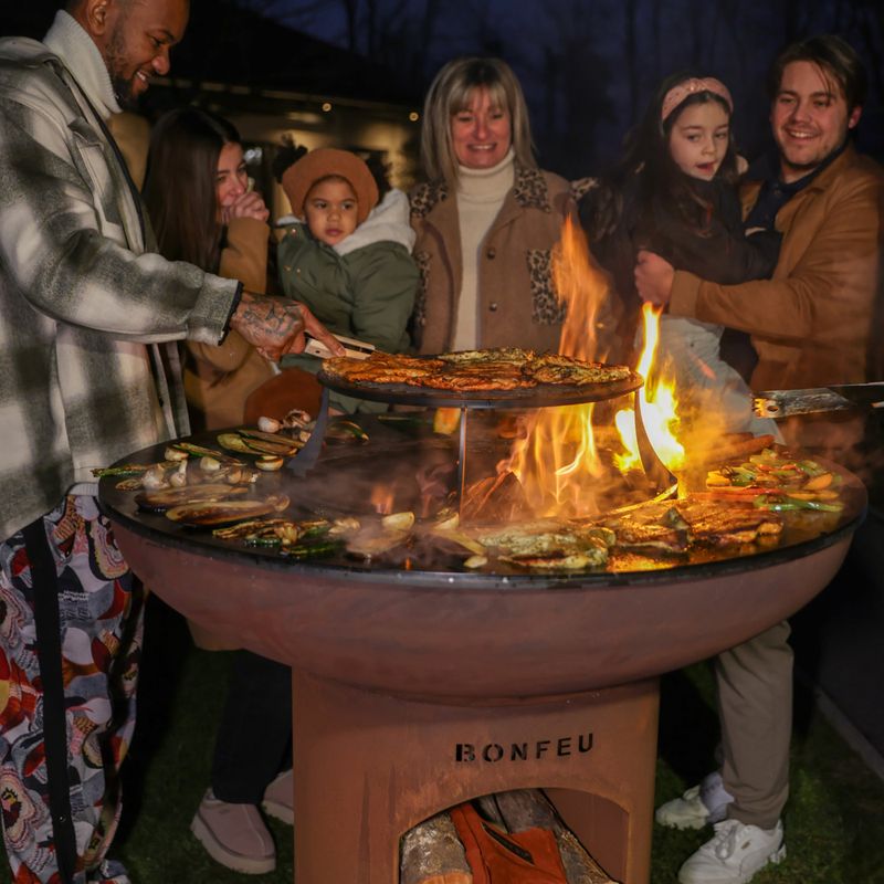 Вогнище садове BonFeu BonBaza 10002R corten 10