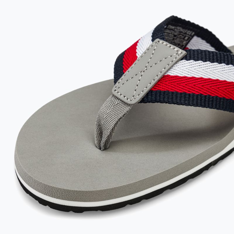 В'єтнамки чоловічі Tommy Hilfiger Corporate Beach Sandal antique silver 7