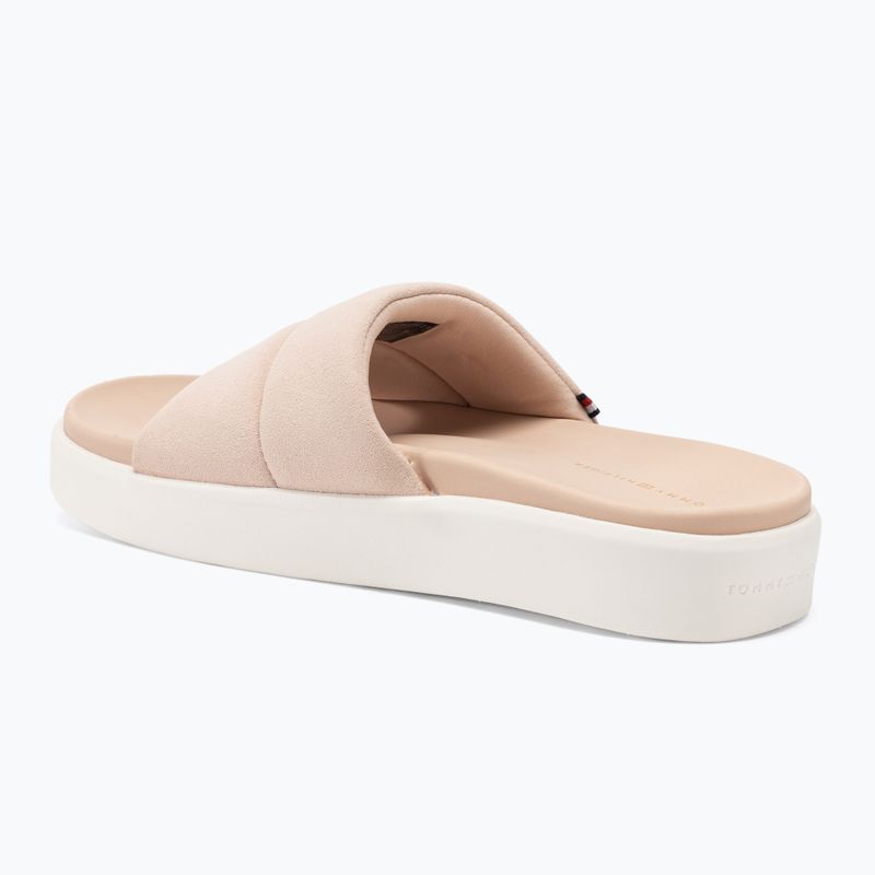 Шльопанці жіночі Tommy Hilfiger Platform Pool Slide pink bloom 3
