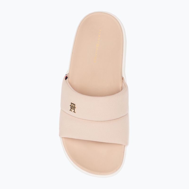 Шльопанці жіночі Tommy Hilfiger Platform Pool Slide pink bloom 5