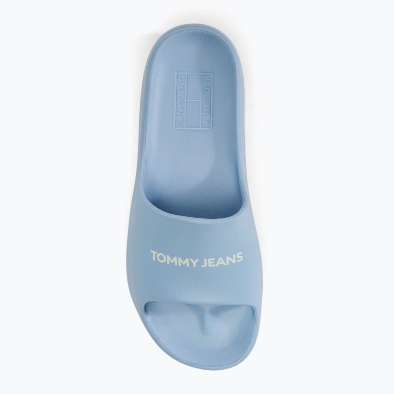 Шльопанці жіночі Tommy Jeans Chunky Flatform Slide westside blue 5