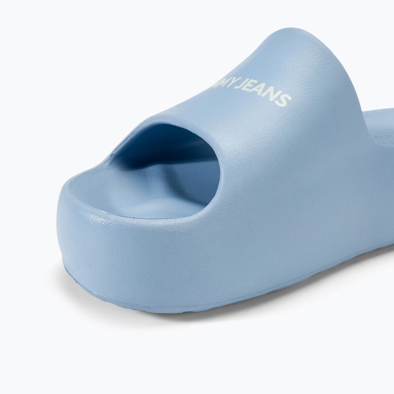 Шльопанці жіночі Tommy Jeans Chunky Flatform Slide westside blue 7