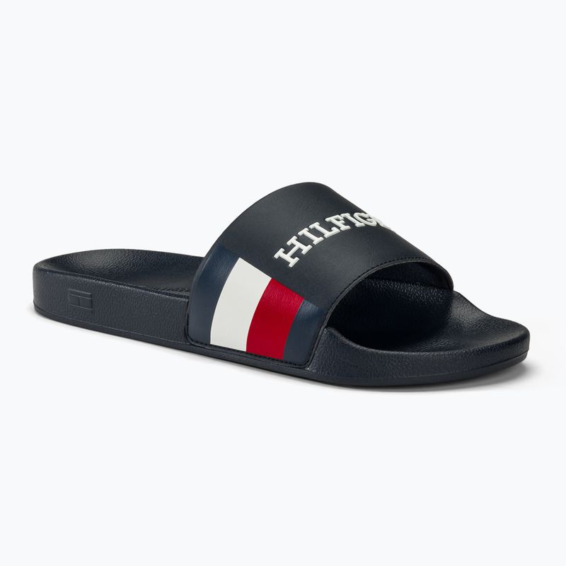 Шльопанці чоловічі Tommy Hilfiger RWB Pool Slide desert sky