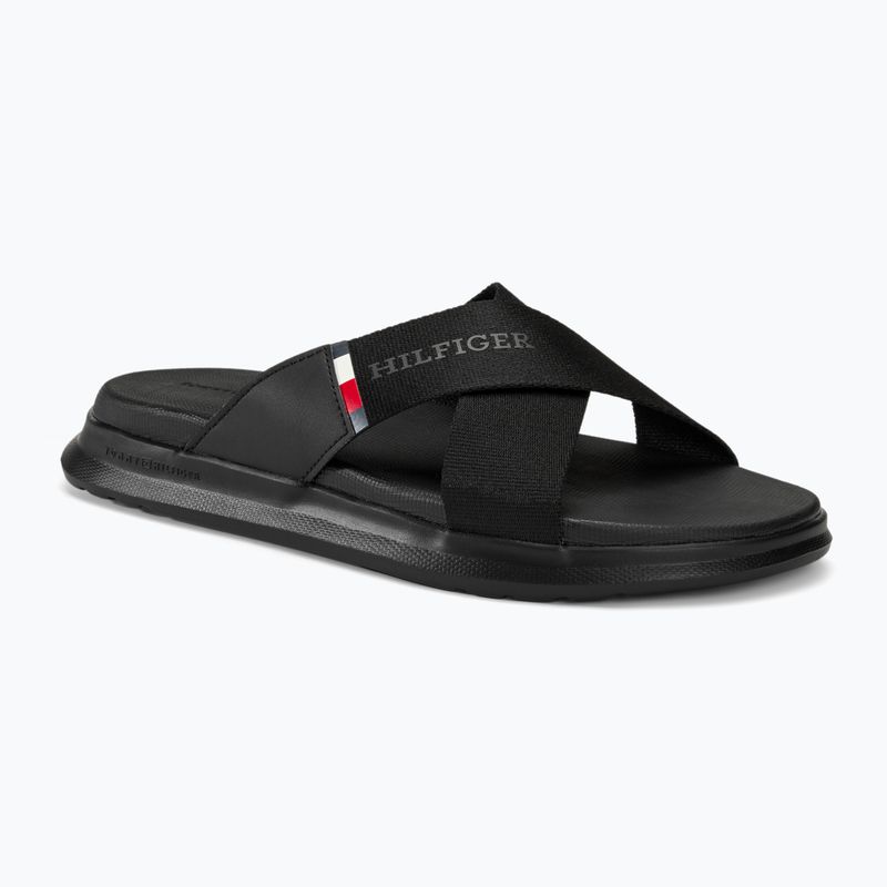 Шльопанці чоловічі Tommy Hilfiger Comfort Criss Cross Beach Sandal black