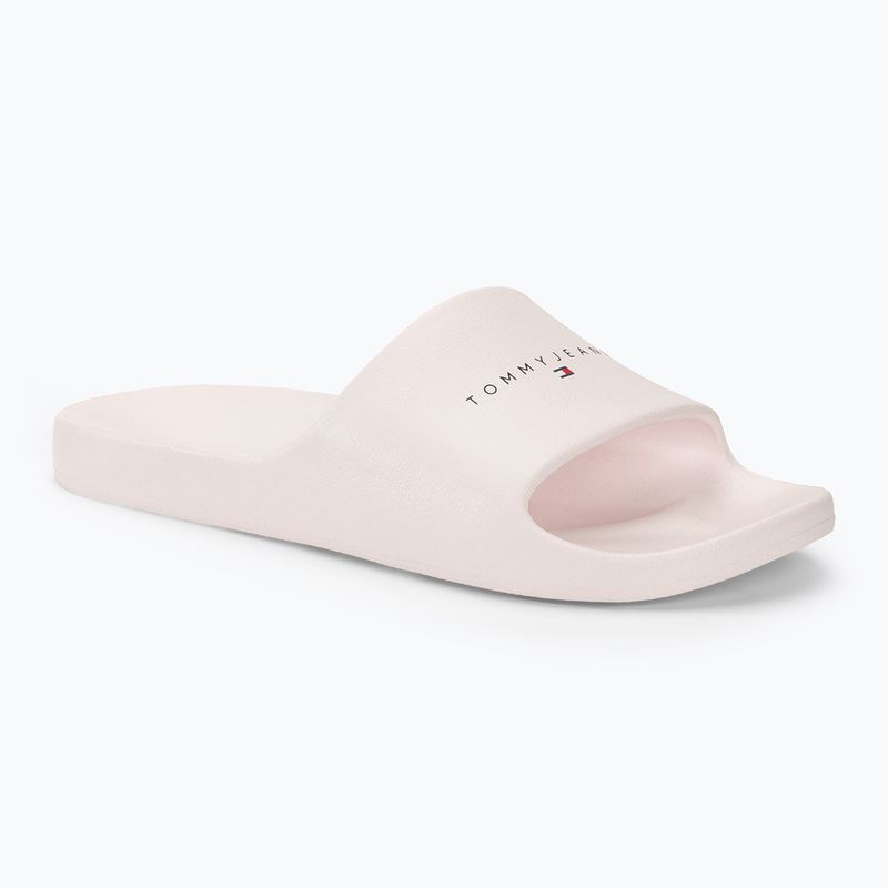 Шльопанці жіночі Tommy Jeans Printed Pu Pool Slide ecru