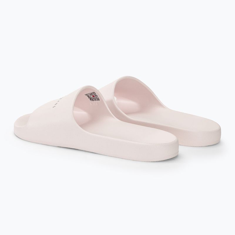 Шльопанці жіночі Tommy Jeans Printed Pu Pool Slide ecru 3