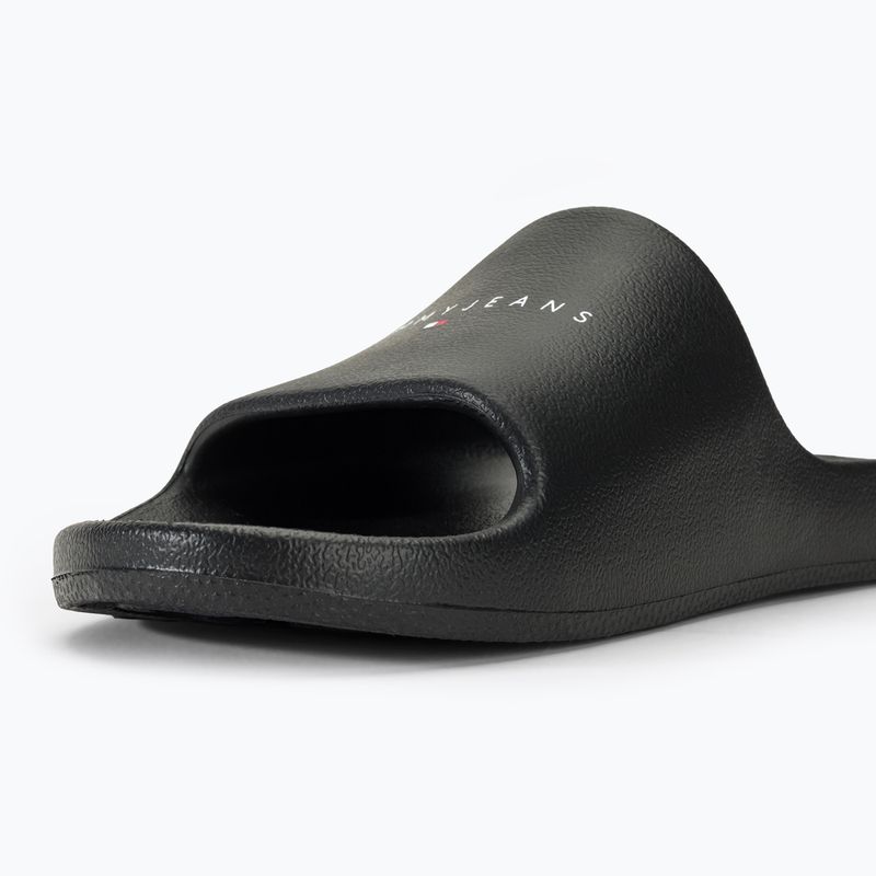 Шльопанці жіночі Tommy Jeans Printed Pu Pool Slide black 8