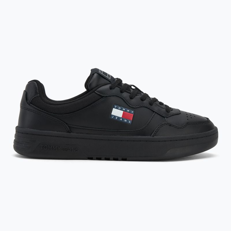 Кросівки чоловічі Tommy Jeans Cupsole Leather Ess black 2