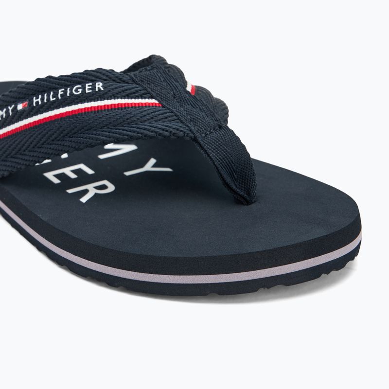 В'єтнамки чоловічі Tommy Hilfiger Web Beach Sandal desert sky 7