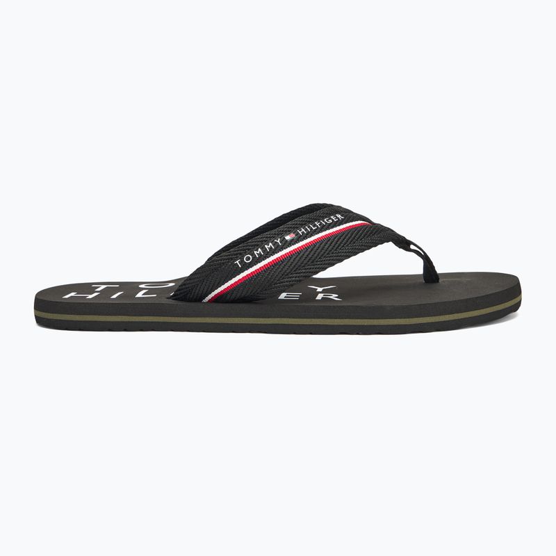 В'єтнамки чоловічі Tommy Hilfiger Web Beach Sandal black 2