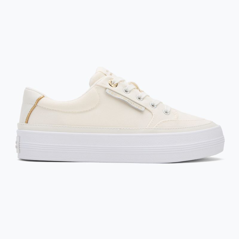 Кеди жіночі Tommy Hilfiger Essential Vulc Textile YBL ecru 2