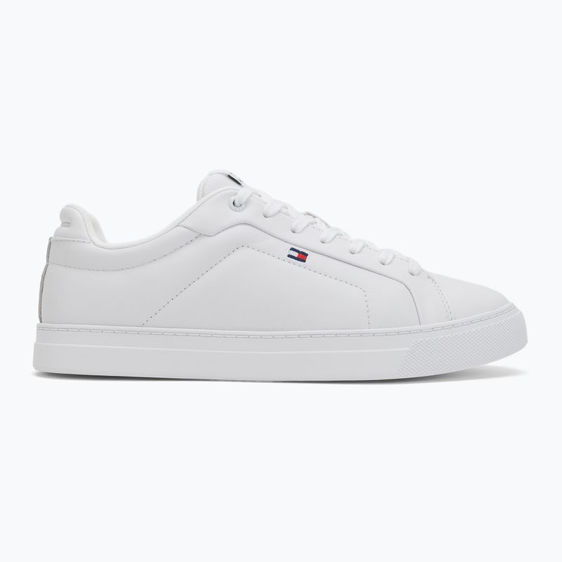 Кросівки чоловічі Tommy Hilfiger Icon Court Lth Flag Ess white 2