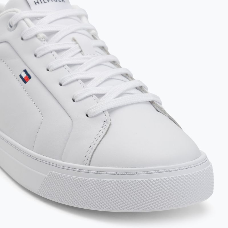 Кросівки чоловічі Tommy Hilfiger Icon Court Lth Flag Ess white 7