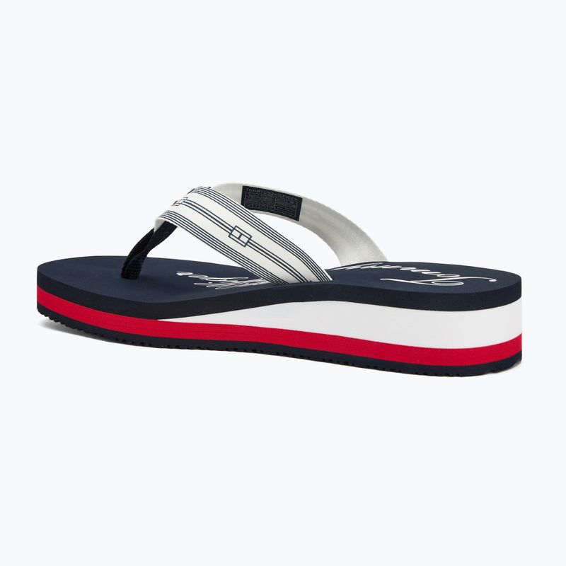 В'єтнамки жіночі Tommy Hilfiger Im Th Signature Beach Sandal rwb 3