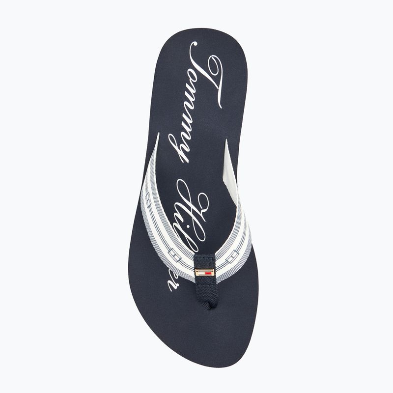 В'єтнамки жіночі Tommy Hilfiger Im Th Signature Beach Sandal rwb 5