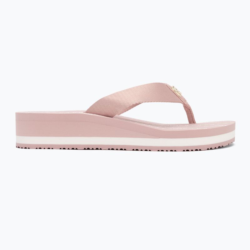 В'єтнамки жіночі Tommy Hilfiger Im Th Chainprint Midwedge Sandal foggy pink 2