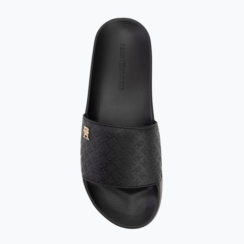 Шльопанці жіночі Tommy Hilfiger Monogram Poolside black 5