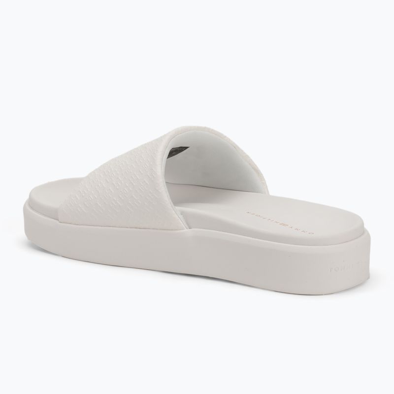 Шльопанці жіночі Tommy Hilfiger Platform Monogram Poolslide ancient white 3
