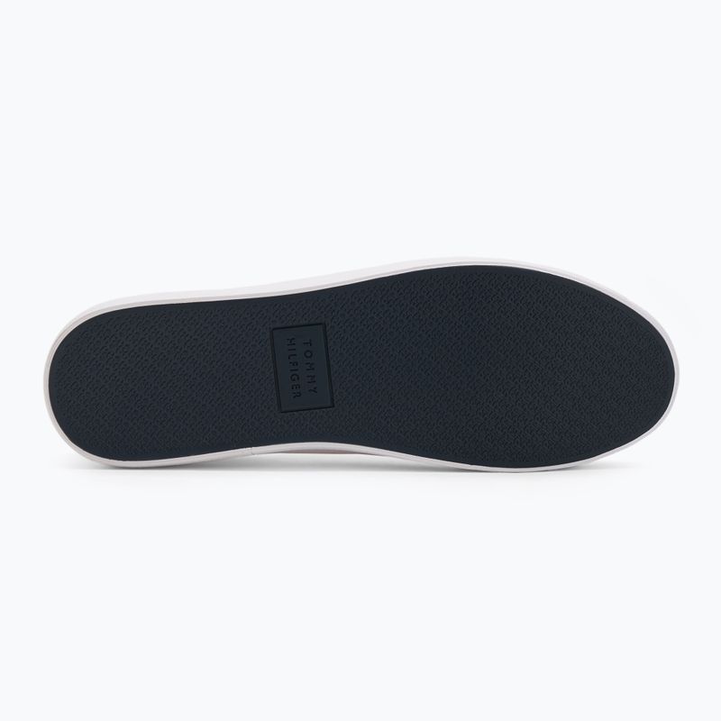Кеди чоловічі Tommy Hilfiger Th Hi Vulc Low Core Stripes Mesh YBS white 4
