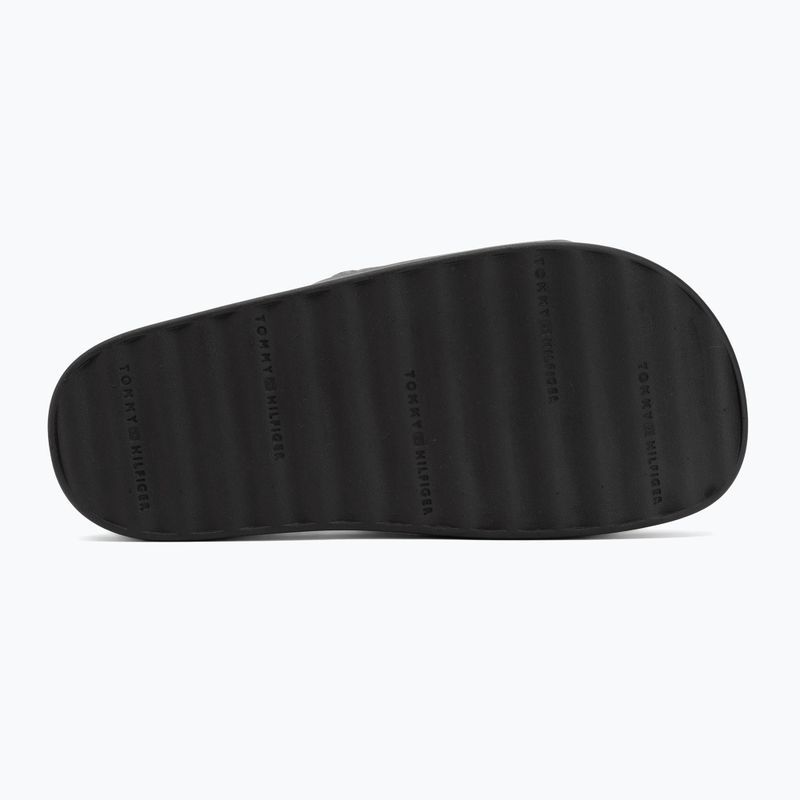 Шльопанці жіночі Tommy Hilfiger Platform Monogram Poolslide black 4
