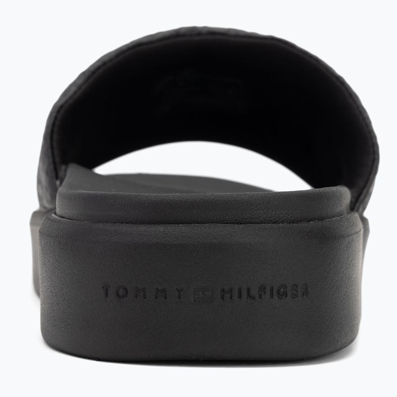 Шльопанці жіночі Tommy Hilfiger Platform Monogram Poolslide black 6