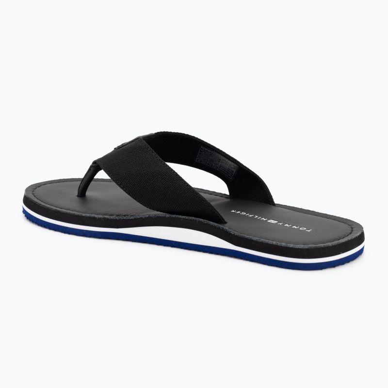 В'єтнамки чоловічі Tommy Hilfiger Leather Beach Sandal black 3