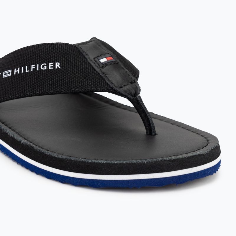 В'єтнамки чоловічі Tommy Hilfiger Leather Beach Sandal black 7