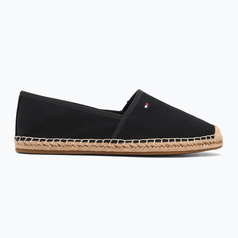 Мокасини жіночі Tommy Hilfiger Flag Canvas black 2