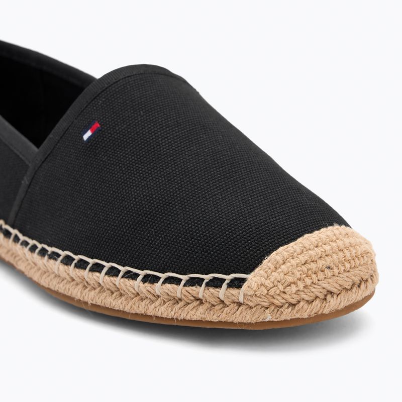 Мокасини жіночі Tommy Hilfiger Flag Canvas black 7