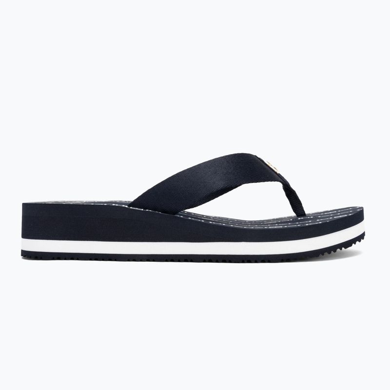 В'єтнамки жіночі Tommy Hilfiger Im Th Chainprint Midwedge Sandal space blue 2