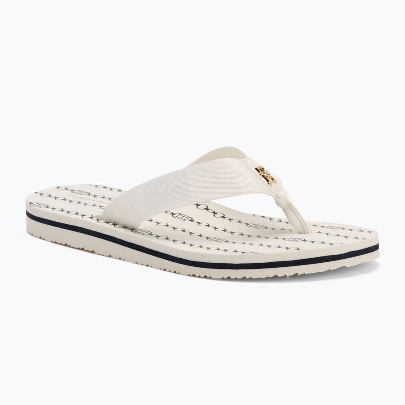 В'єтнамки жіночі Tommy Hilfiger Chain Print Beach Sandal ivory
