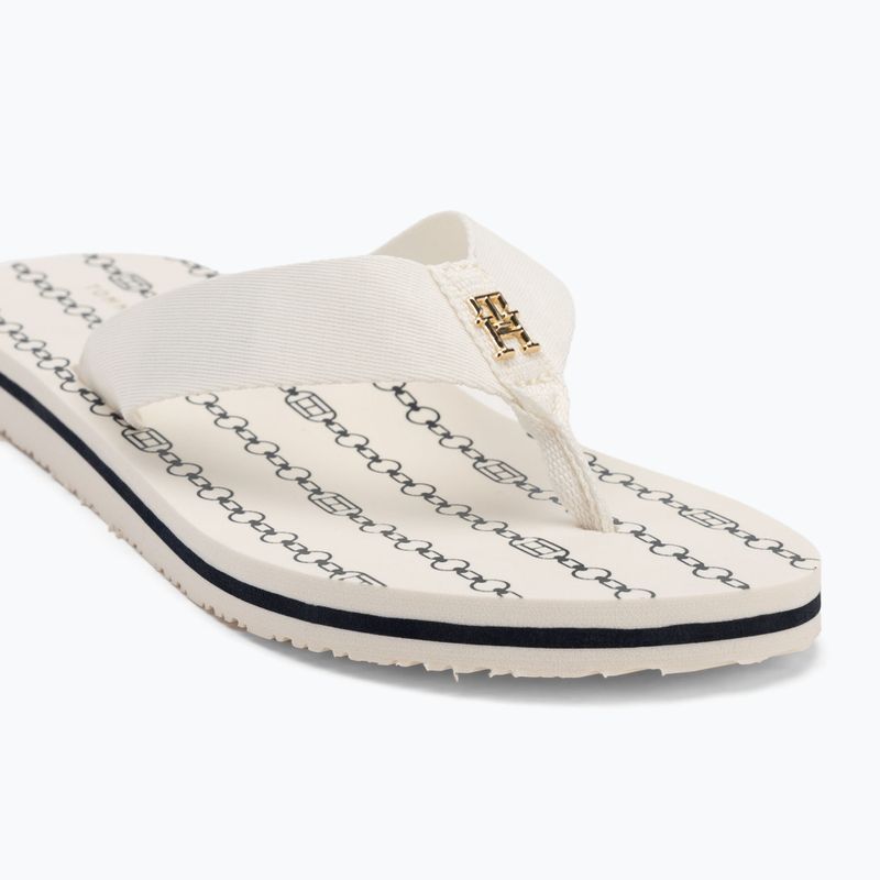 В'єтнамки жіночі Tommy Hilfiger Chain Print Beach Sandal ivory 7