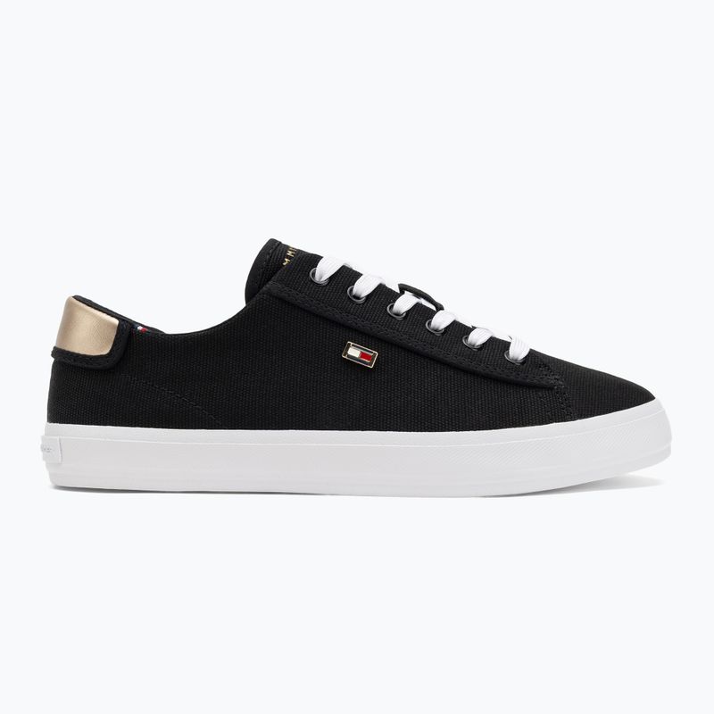 Кеди жіночі Tommy Hilfiger Vulc Canvas Lace Up black 2