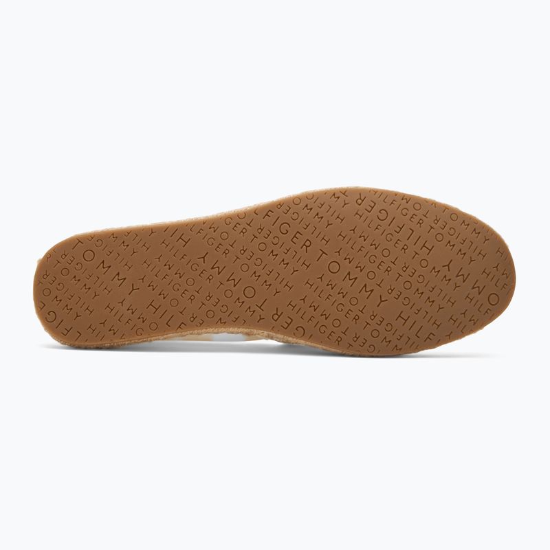 Мокасини жіночі Tommy Hilfiger Flag Canvas ecru 4