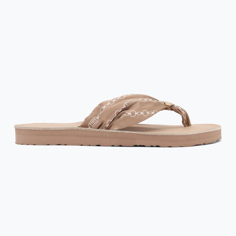 В'єтнамки жіночі Tommy Hilfiger Chain Print Elevated Sandal claystone 2