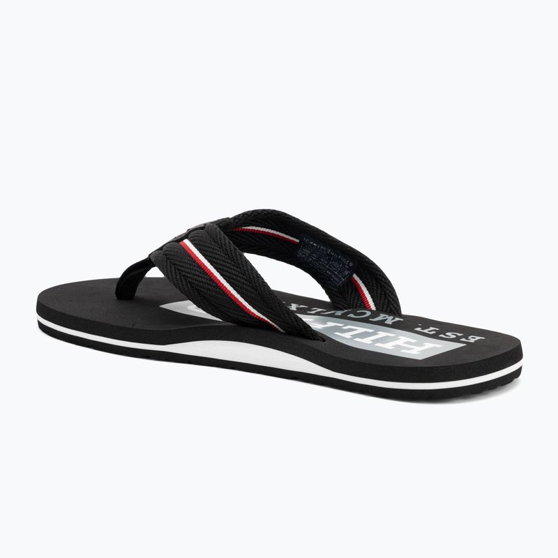 В'єтнамки чоловічі Tommy Hilfiger Corporate Beach Sandal black 3